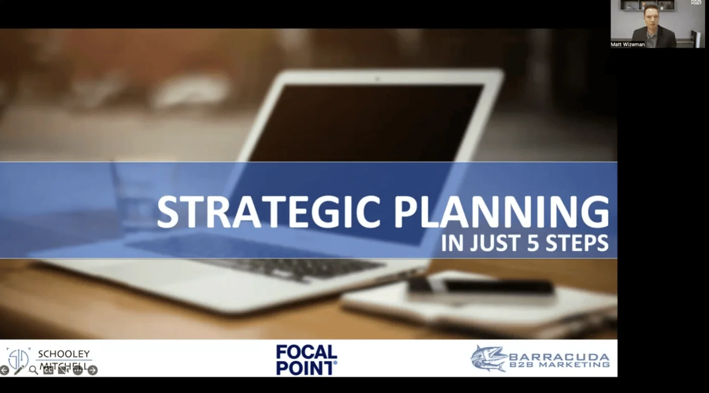 The Manufacturers' Efficiency Webinar Series: Strategic Planning in Just 5 Steps