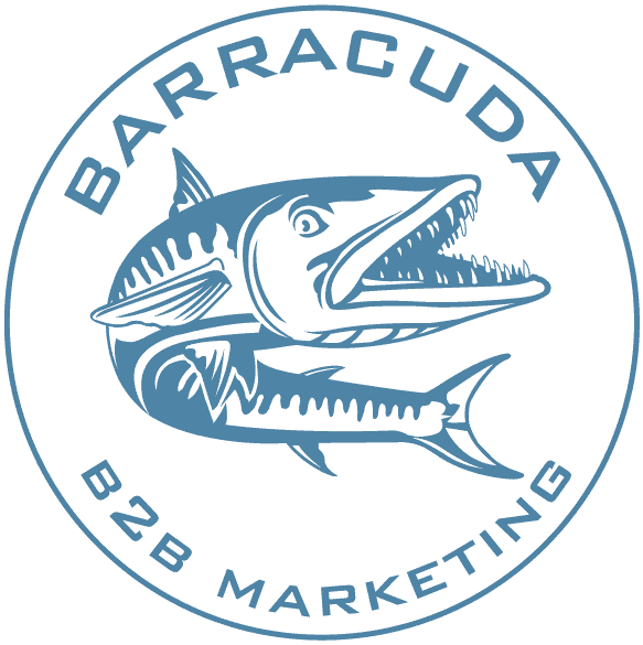 Barracuda B2B Marketing circle logo.